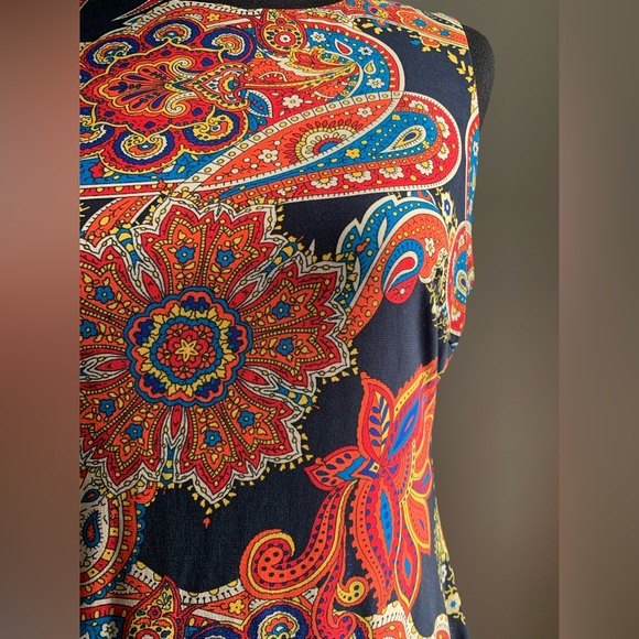 Tommy Hilfiger paisley shift dress size 4 - Picture 5 of 8